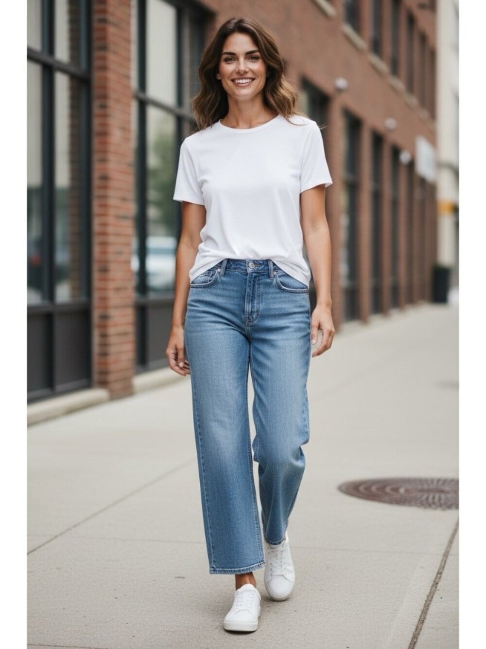 American Eagle Women Size 12 Reg Jeans Light Stovepipe Straight Jeans Strigid